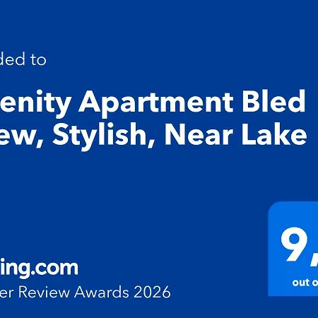 Serenity - New, Stylish, Near Appartement Bled