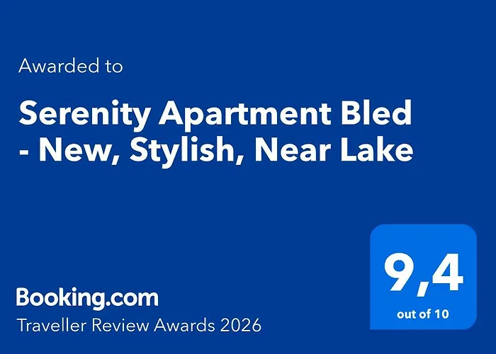 Serenity - New, Stylish, Near Lejlighed Bled